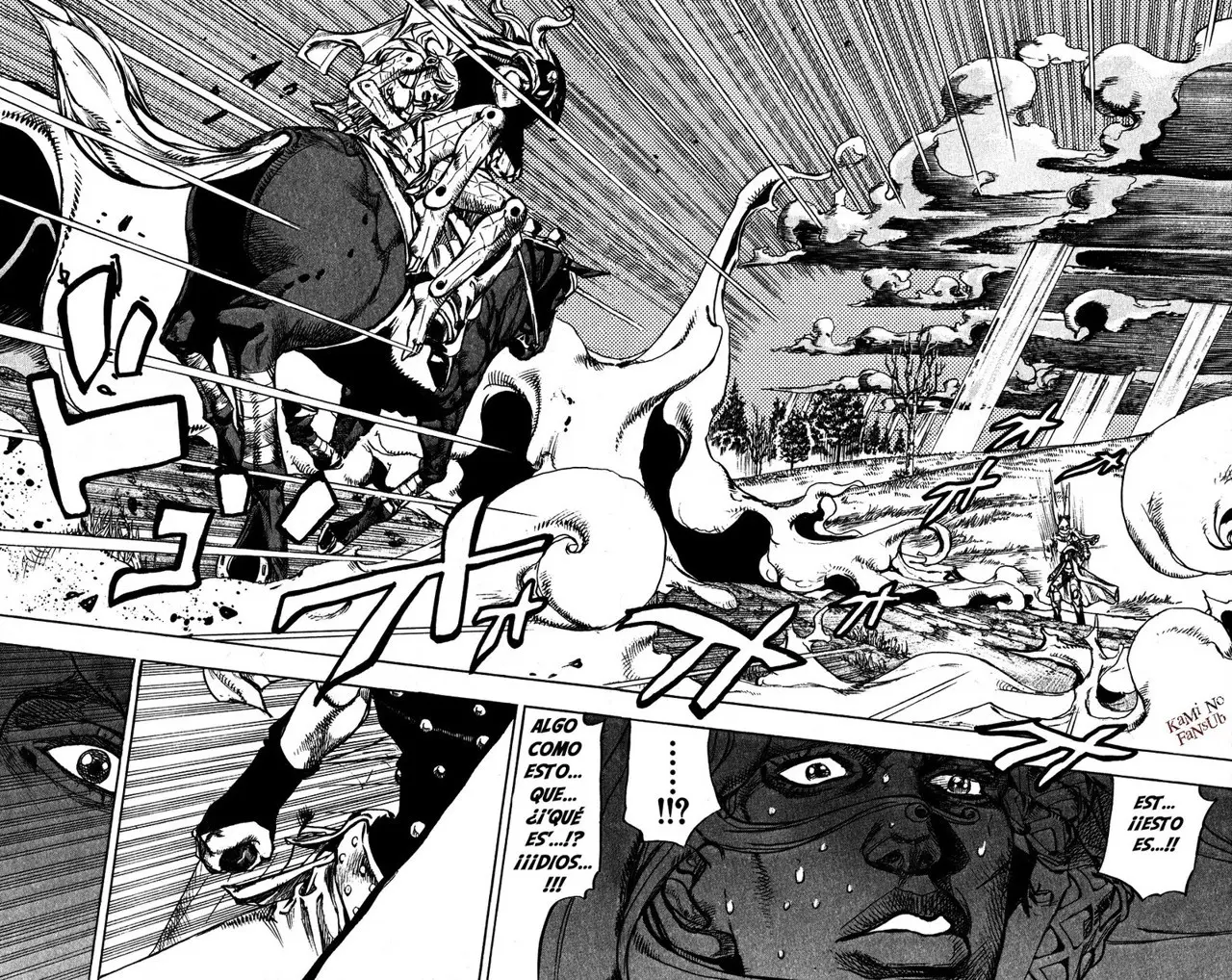 JoJo’s Bizarre Adventure – Parte 7: Steel Ball Run capítulo 82, página 22