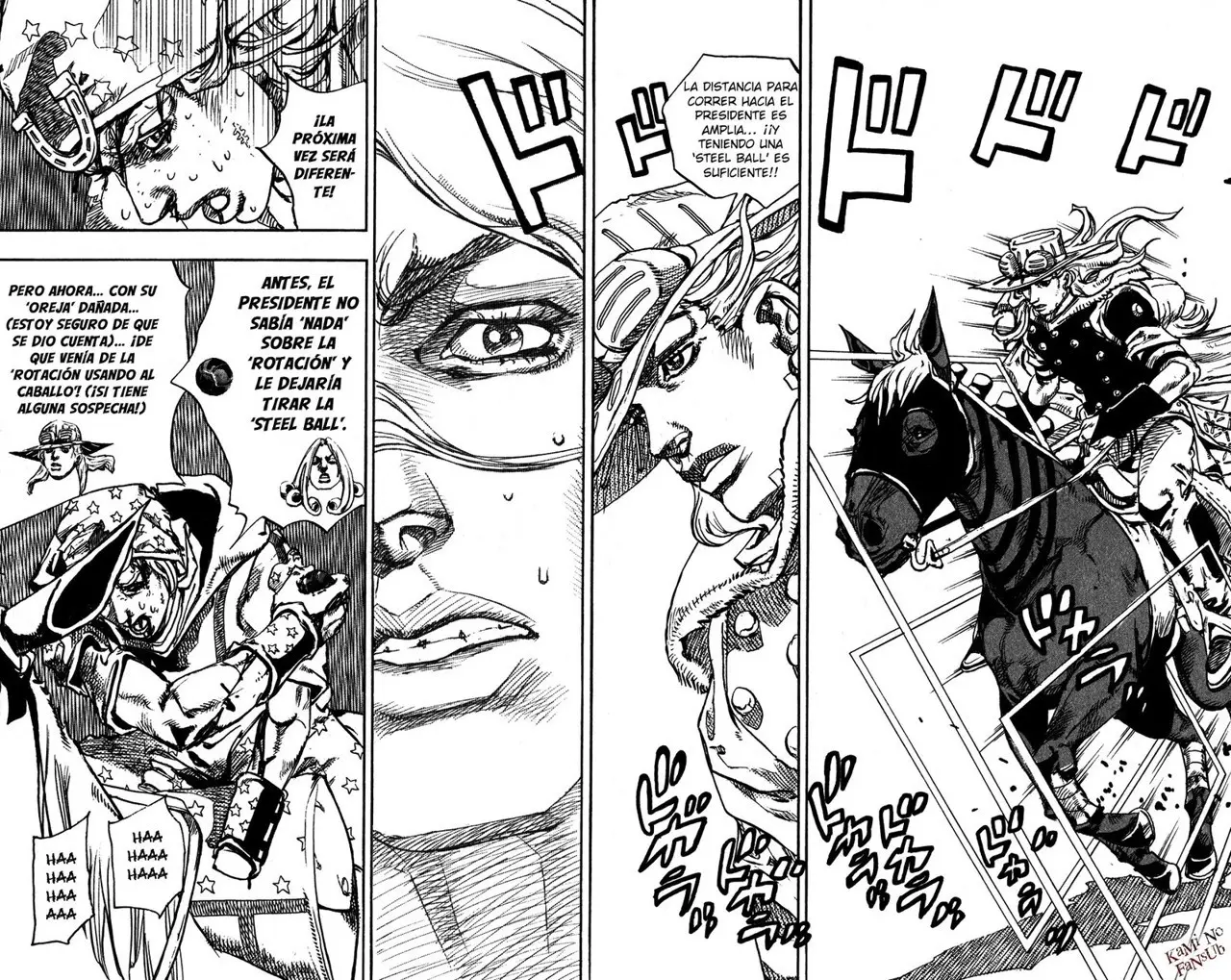 JoJo’s Bizarre Adventure – Parte 7: Steel Ball Run capítulo 82, página 24