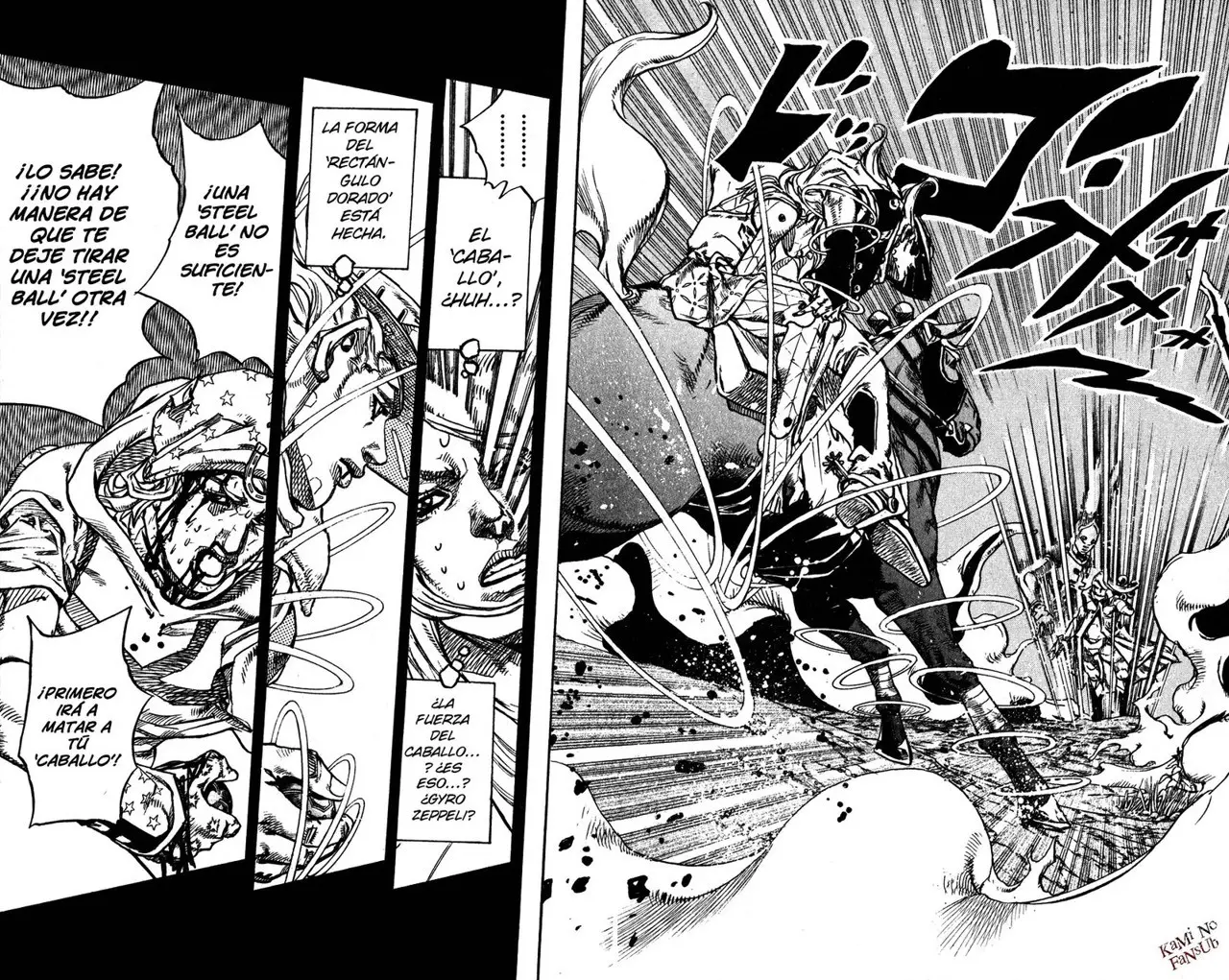 JoJo’s Bizarre Adventure – Parte 7: Steel Ball Run capítulo 82, página 25