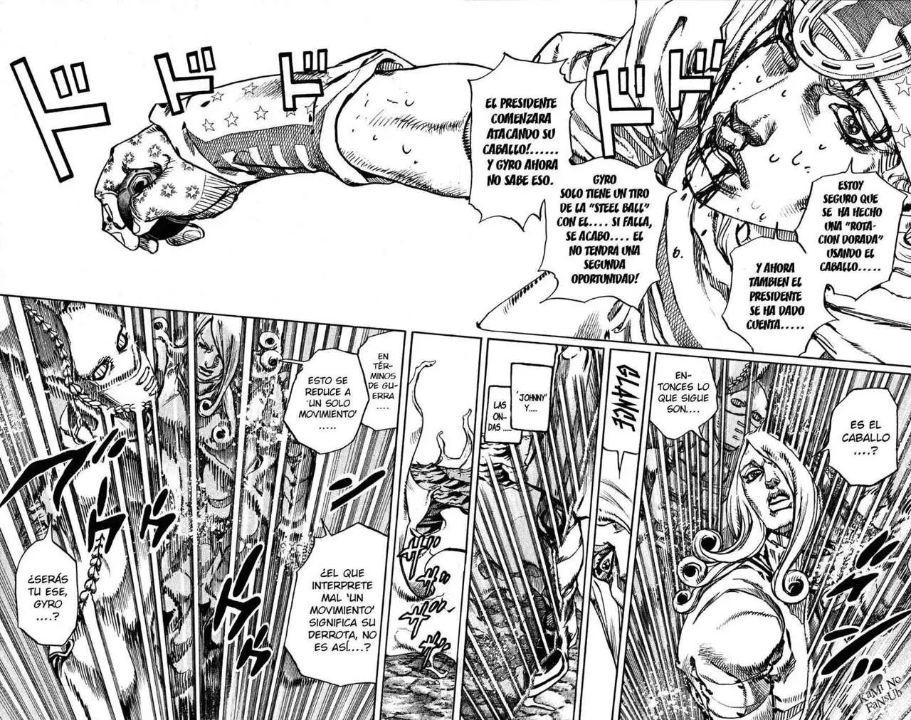 JoJo’s Bizarre Adventure – Parte 7: Steel Ball Run capítulo 83, página 4