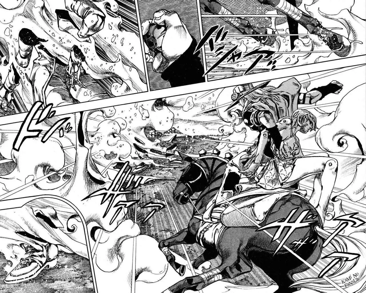 JoJo’s Bizarre Adventure – Parte 7: Steel Ball Run capítulo 83, página 6