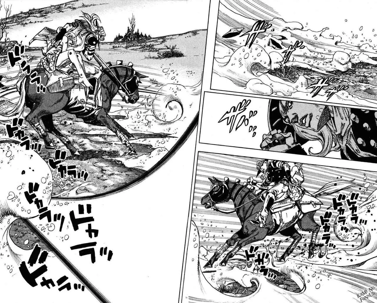 JoJo’s Bizarre Adventure – Parte 7: Steel Ball Run capítulo 83, página 7