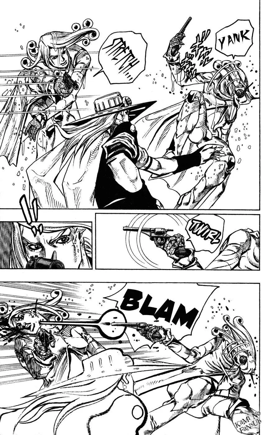 JoJo’s Bizarre Adventure – Parte 7: Steel Ball Run capítulo 83, página 23