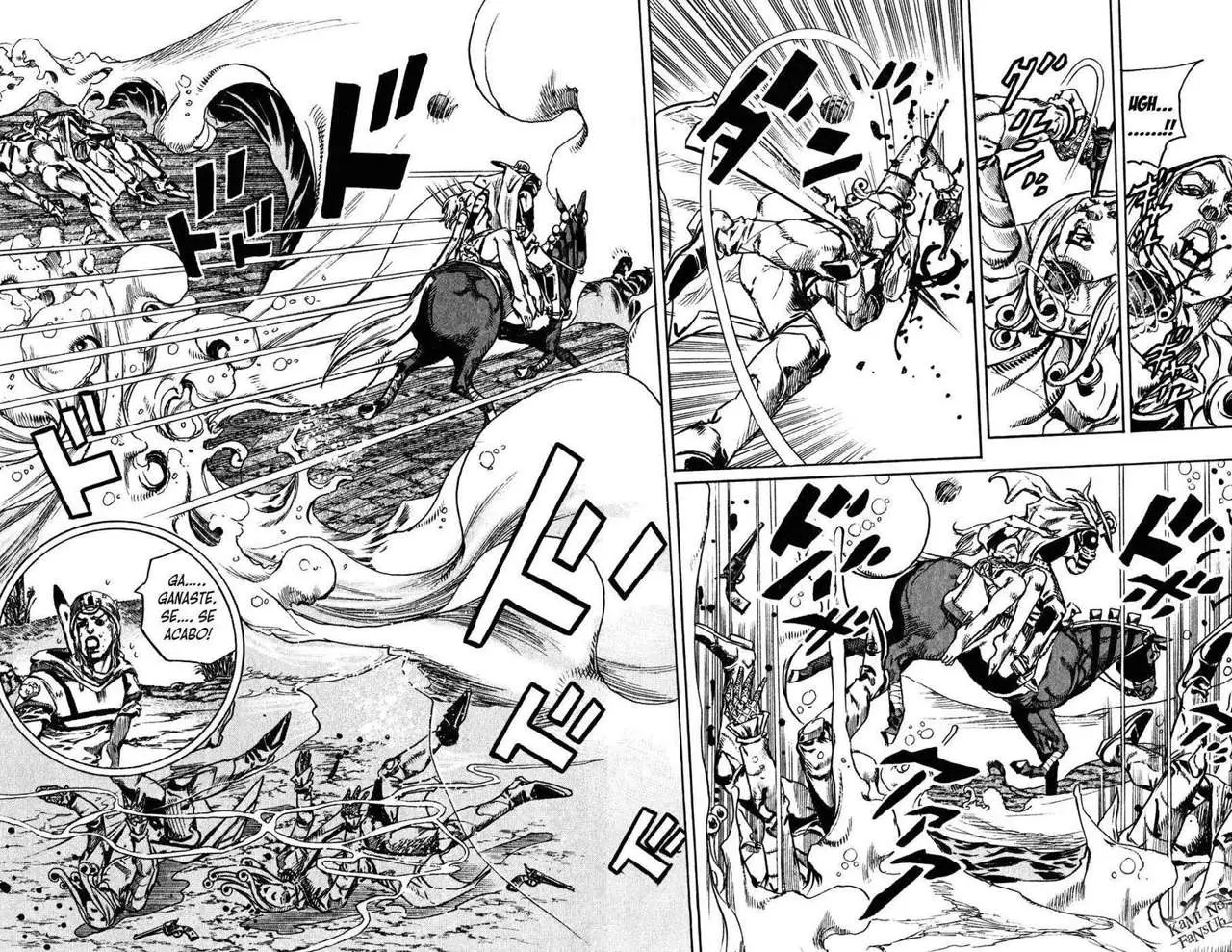 JoJo’s Bizarre Adventure – Parte 7: Steel Ball Run capítulo 83, página 24