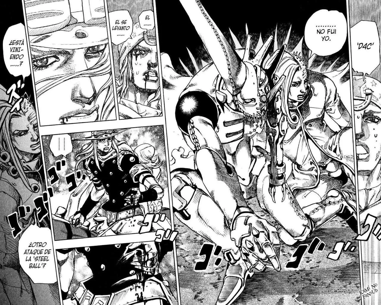 JoJo’s Bizarre Adventure – Parte 7: Steel Ball Run capítulo 83, página 27