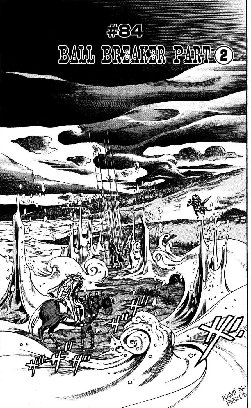 JoJo’s Bizarre Adventure – Parte 7: Steel Ball Run capítulo 84, página 2
