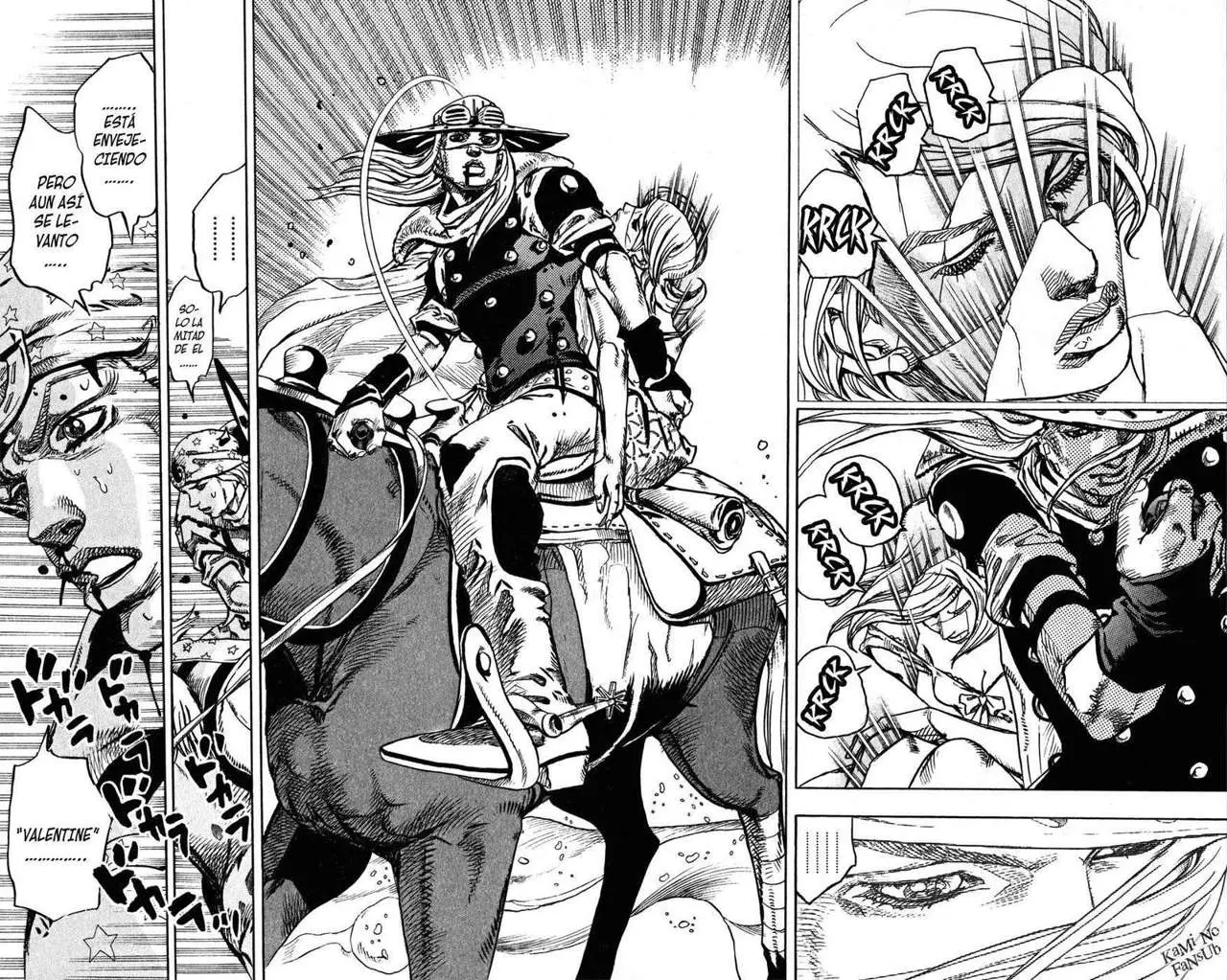 JoJo’s Bizarre Adventure – Parte 7: Steel Ball Run capítulo 84, página 3