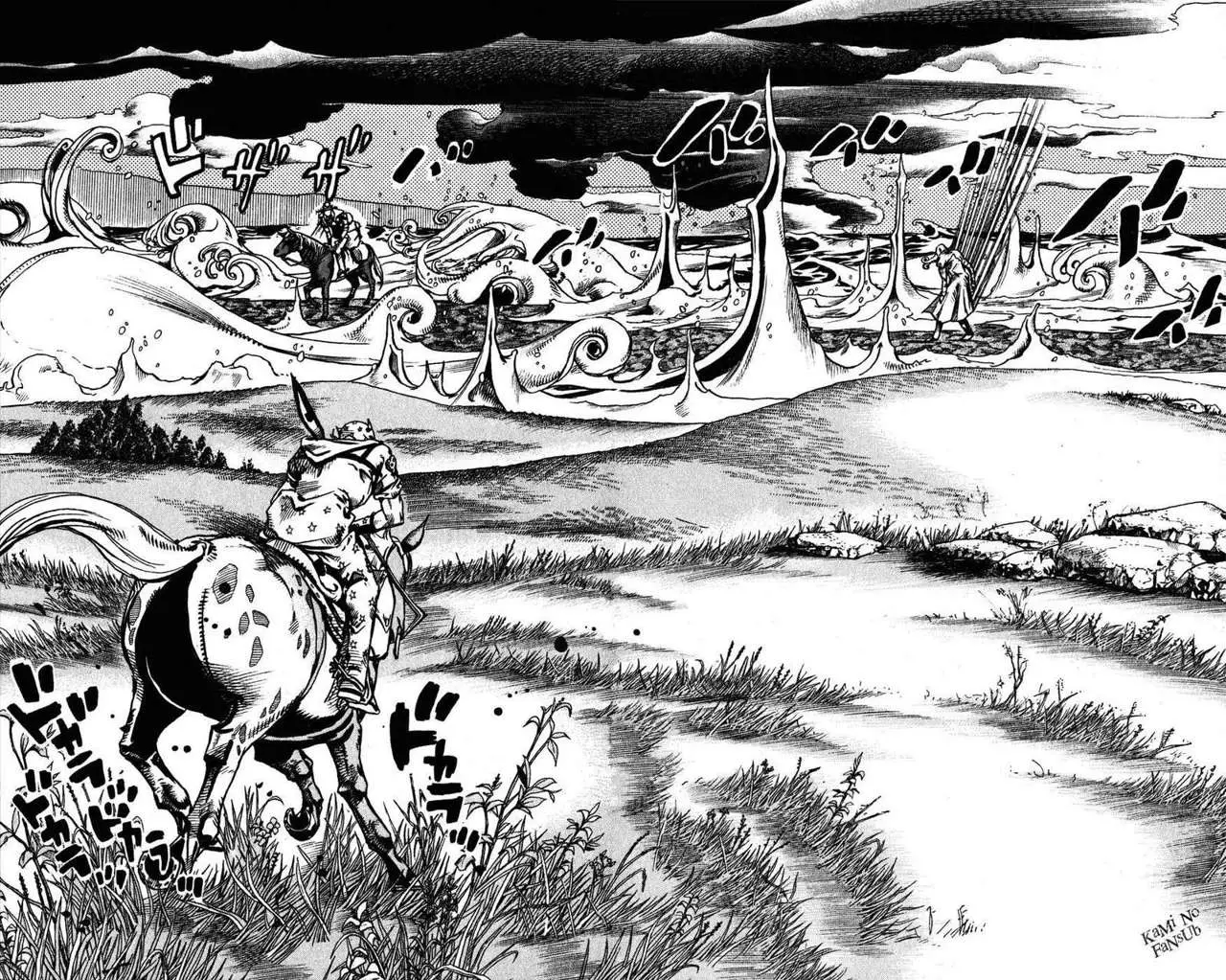 JoJo’s Bizarre Adventure – Parte 7: Steel Ball Run capítulo 84, página 4