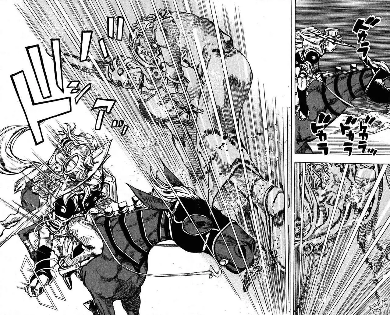 JoJo’s Bizarre Adventure – Parte 7: Steel Ball Run capítulo 84, página 10