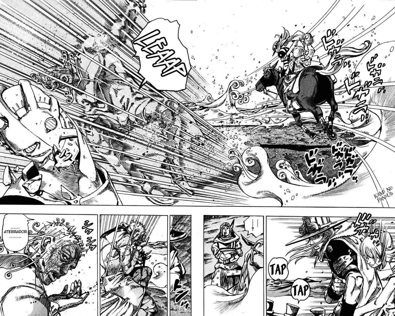 JoJo’s Bizarre Adventure – Parte 7: Steel Ball Run capítulo 84, página 14