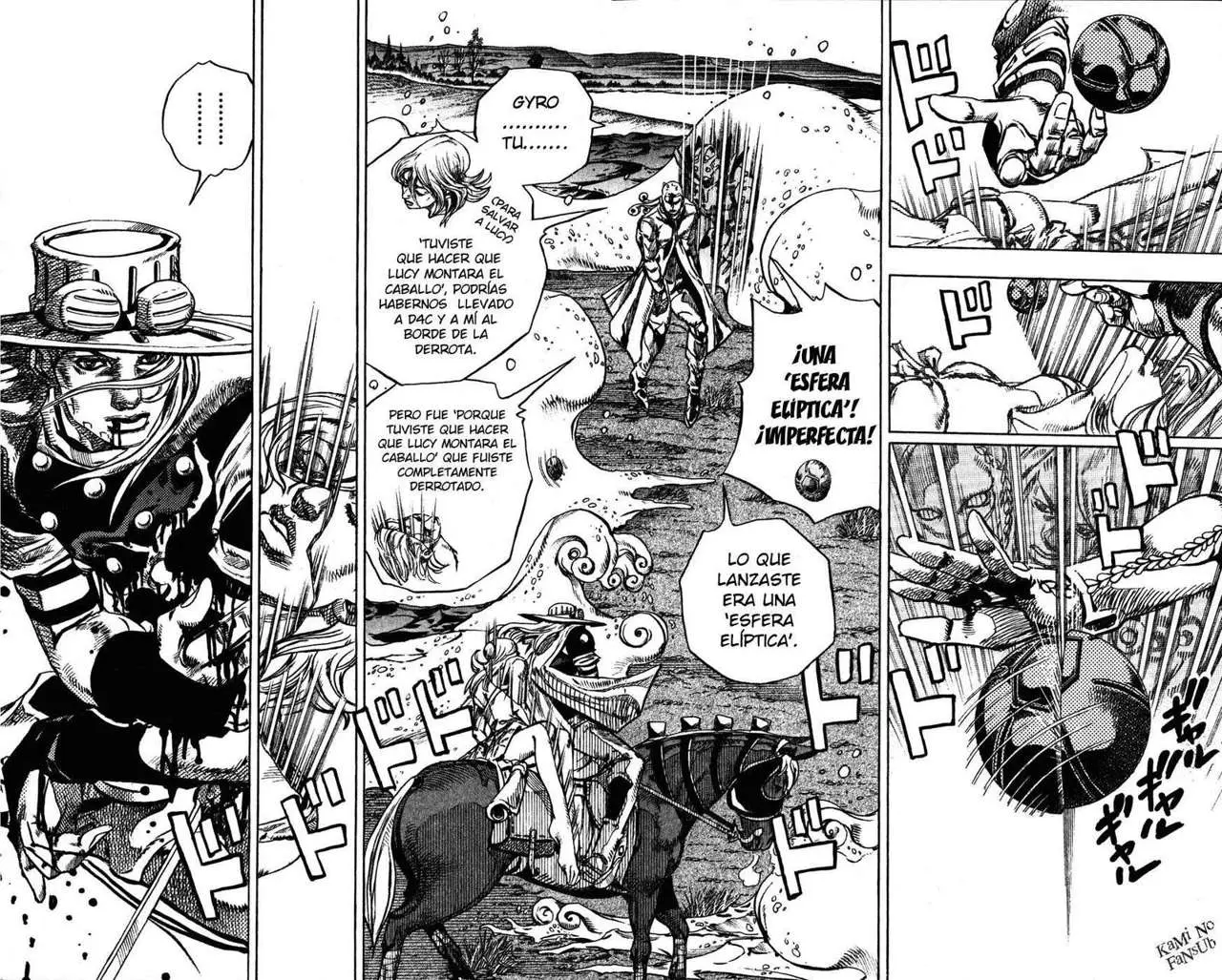 JoJo’s Bizarre Adventure – Parte 7: Steel Ball Run capítulo 84, página 19
