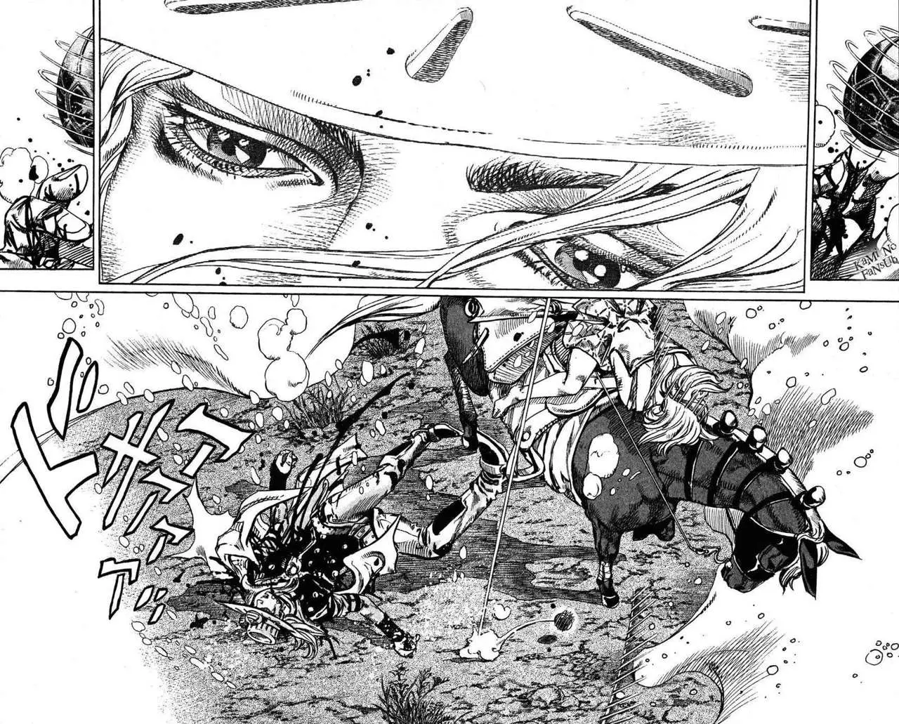 JoJo’s Bizarre Adventure – Parte 7: Steel Ball Run capítulo 84, página 22