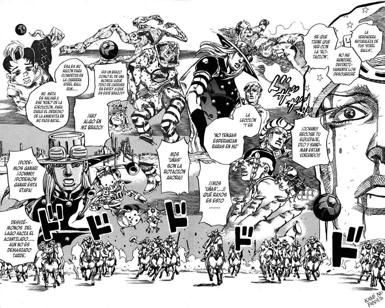 JoJo’s Bizarre Adventure – Parte 7: Steel Ball Run capítulo 84, página 26