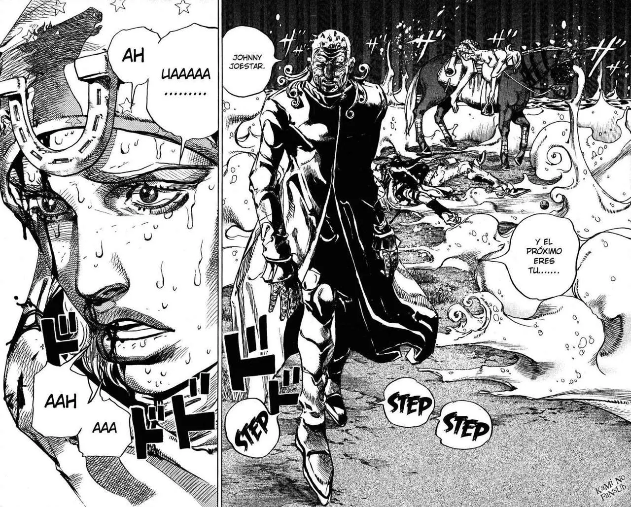 JoJo’s Bizarre Adventure – Parte 7: Steel Ball Run capítulo 84, página 31