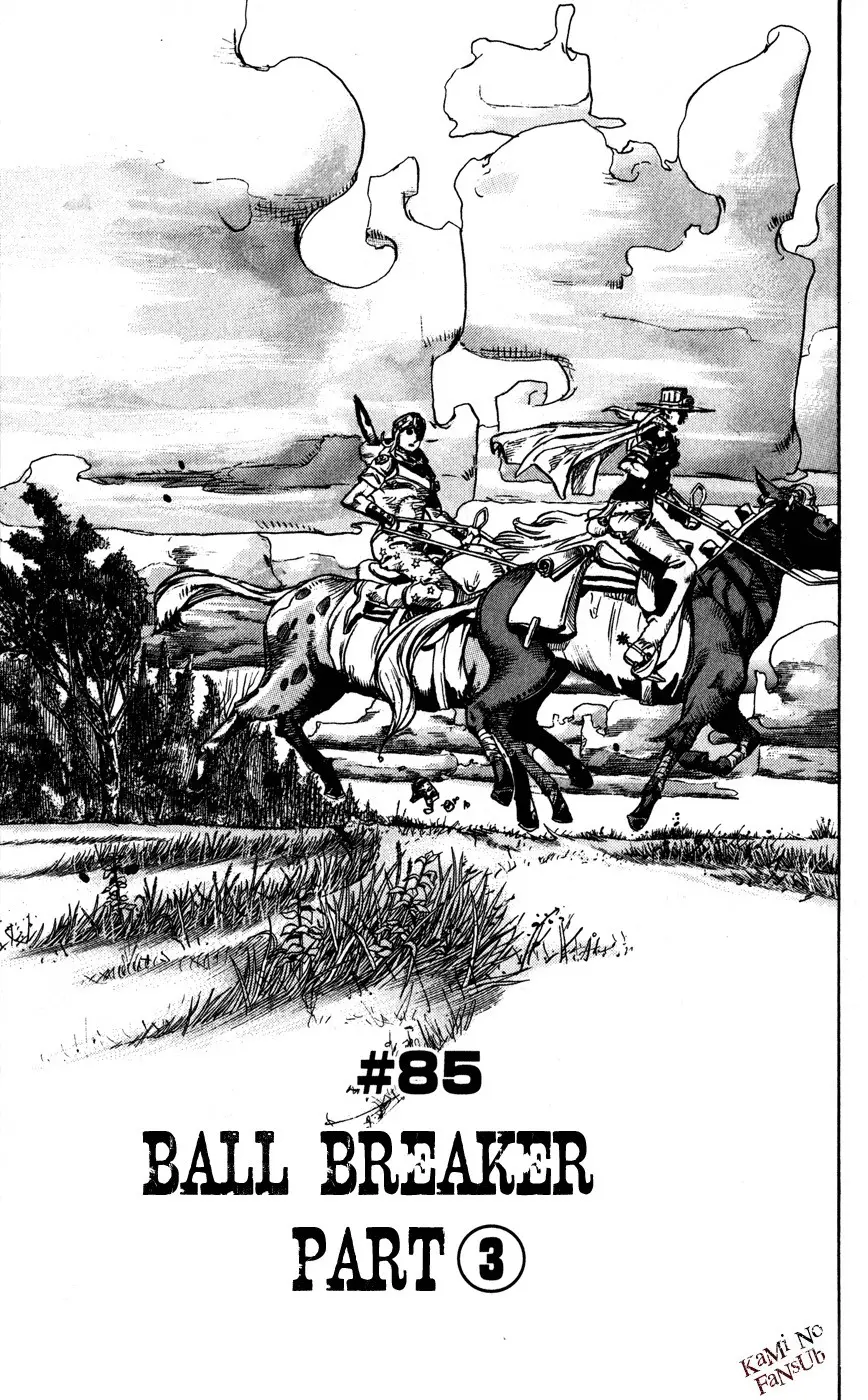 JoJo’s Bizarre Adventure – Parte 7: Steel Ball Run capítulo 85, página 6