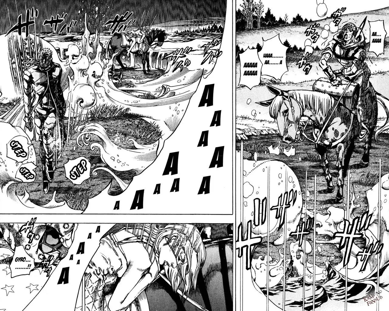 JoJo’s Bizarre Adventure – Parte 7: Steel Ball Run capítulo 85, página 9