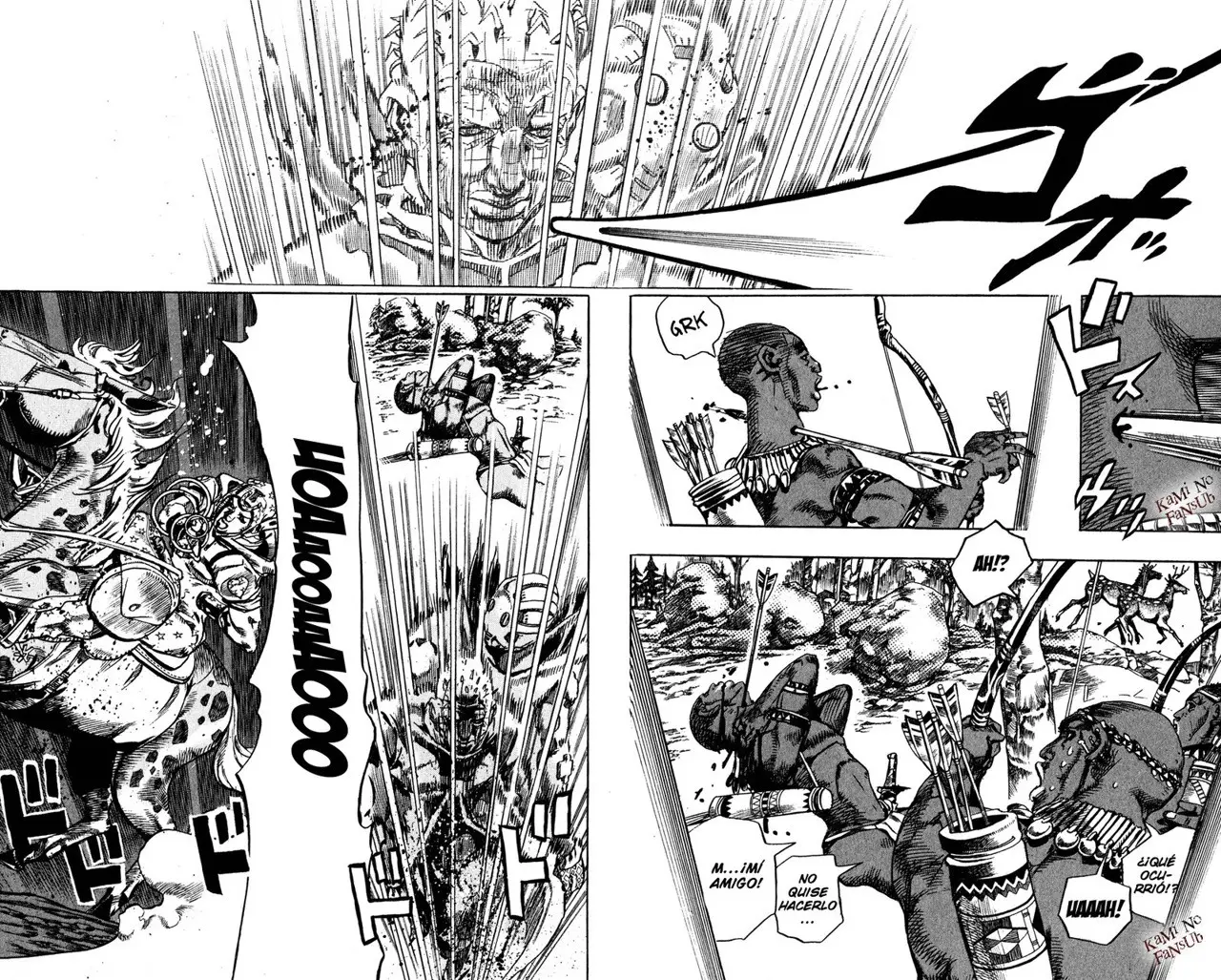 JoJo’s Bizarre Adventure – Parte 7: Steel Ball Run capítulo 85, página 13