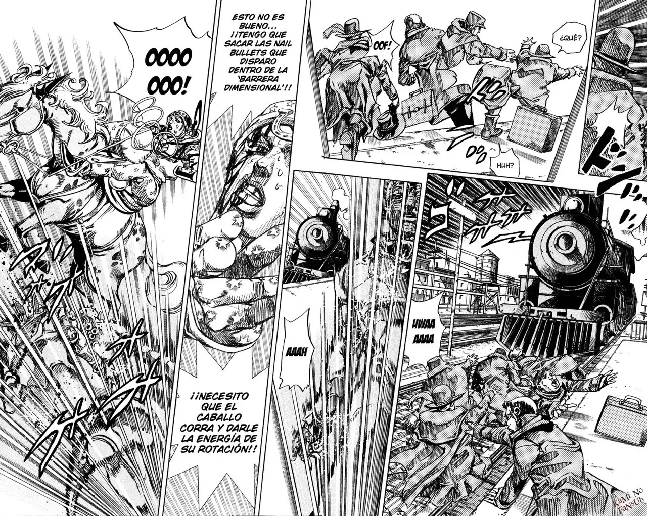 JoJo’s Bizarre Adventure – Parte 7: Steel Ball Run capítulo 85, página 16