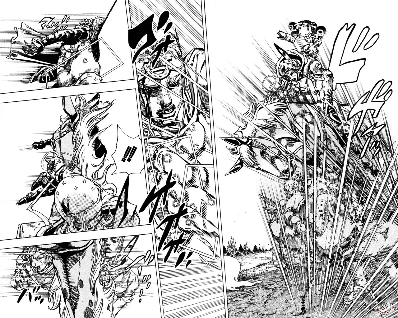 JoJo’s Bizarre Adventure – Parte 7: Steel Ball Run capítulo 85, página 17