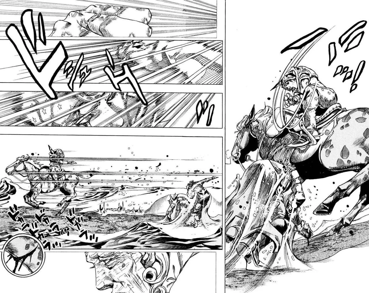 JoJo’s Bizarre Adventure – Parte 7: Steel Ball Run capítulo 85, página 22