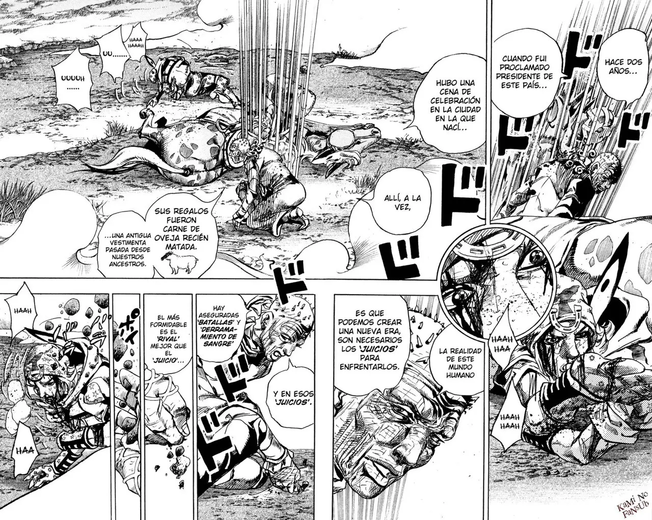 JoJo’s Bizarre Adventure – Parte 7: Steel Ball Run capítulo 85, página 25