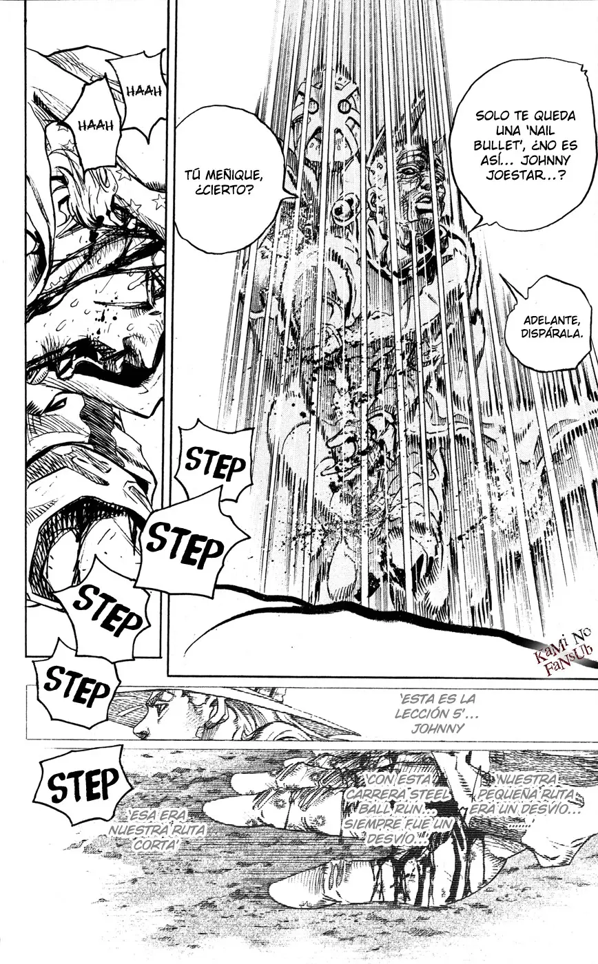 JoJo’s Bizarre Adventure – Parte 7: Steel Ball Run capítulo 85, página 27