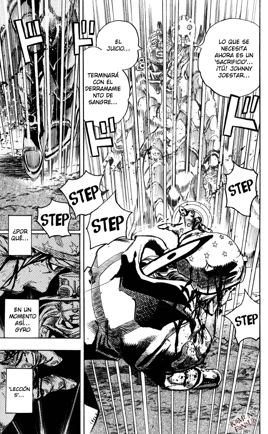 JoJo’s Bizarre Adventure – Parte 7: Steel Ball Run capítulo 85, página 28
