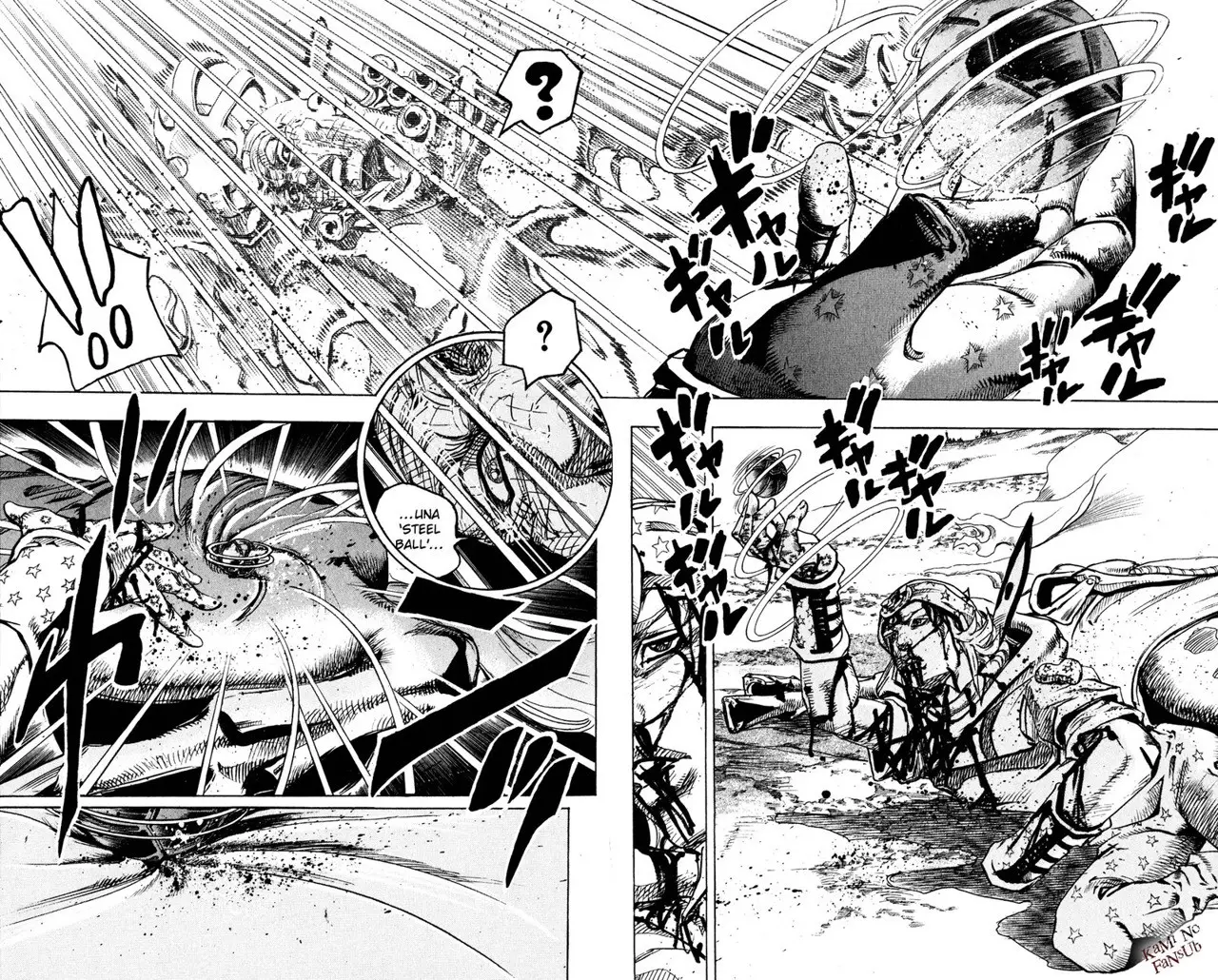 JoJo’s Bizarre Adventure – Parte 7: Steel Ball Run capítulo 85, página 30