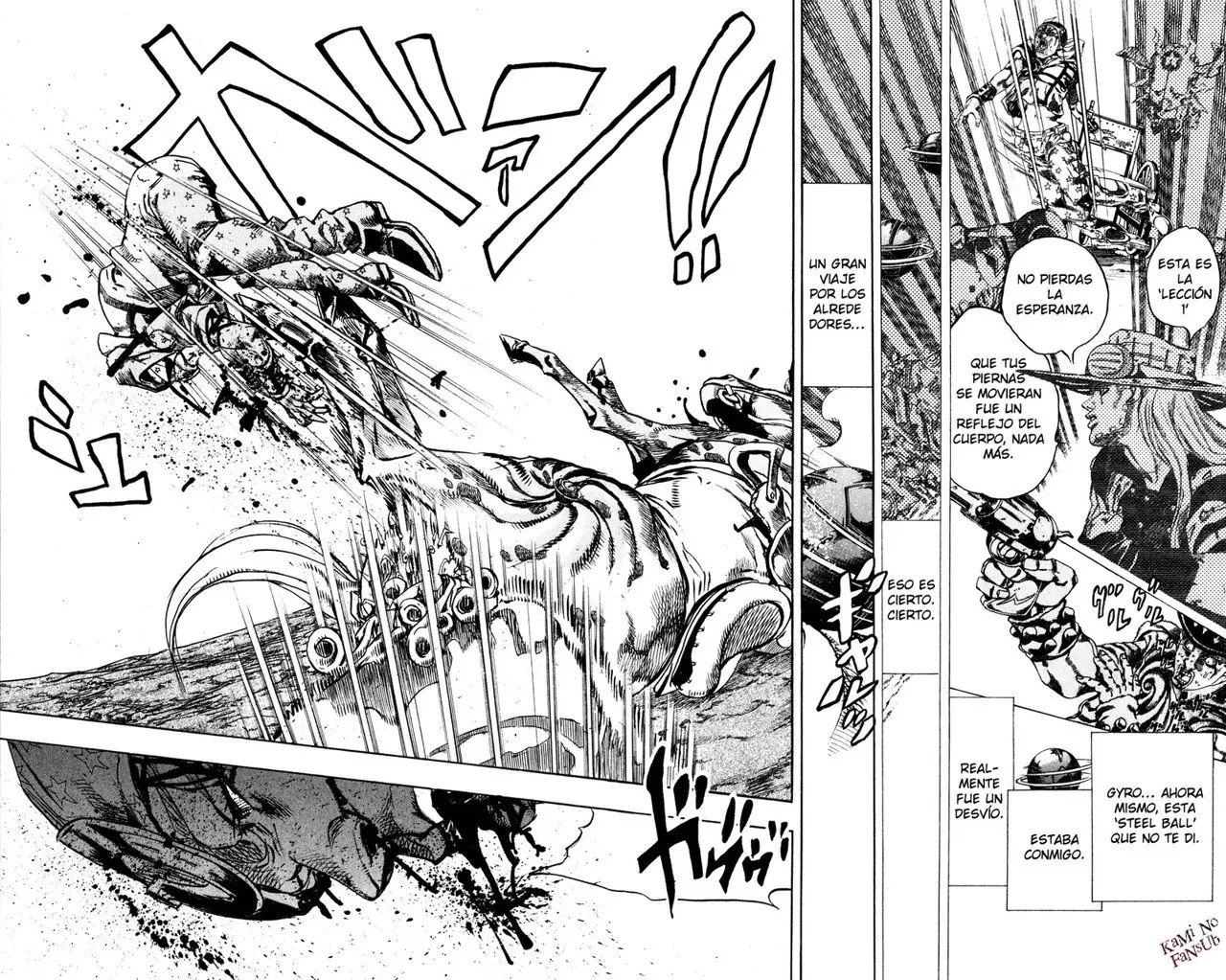 JoJo’s Bizarre Adventure – Parte 7: Steel Ball Run capítulo 85, página 31