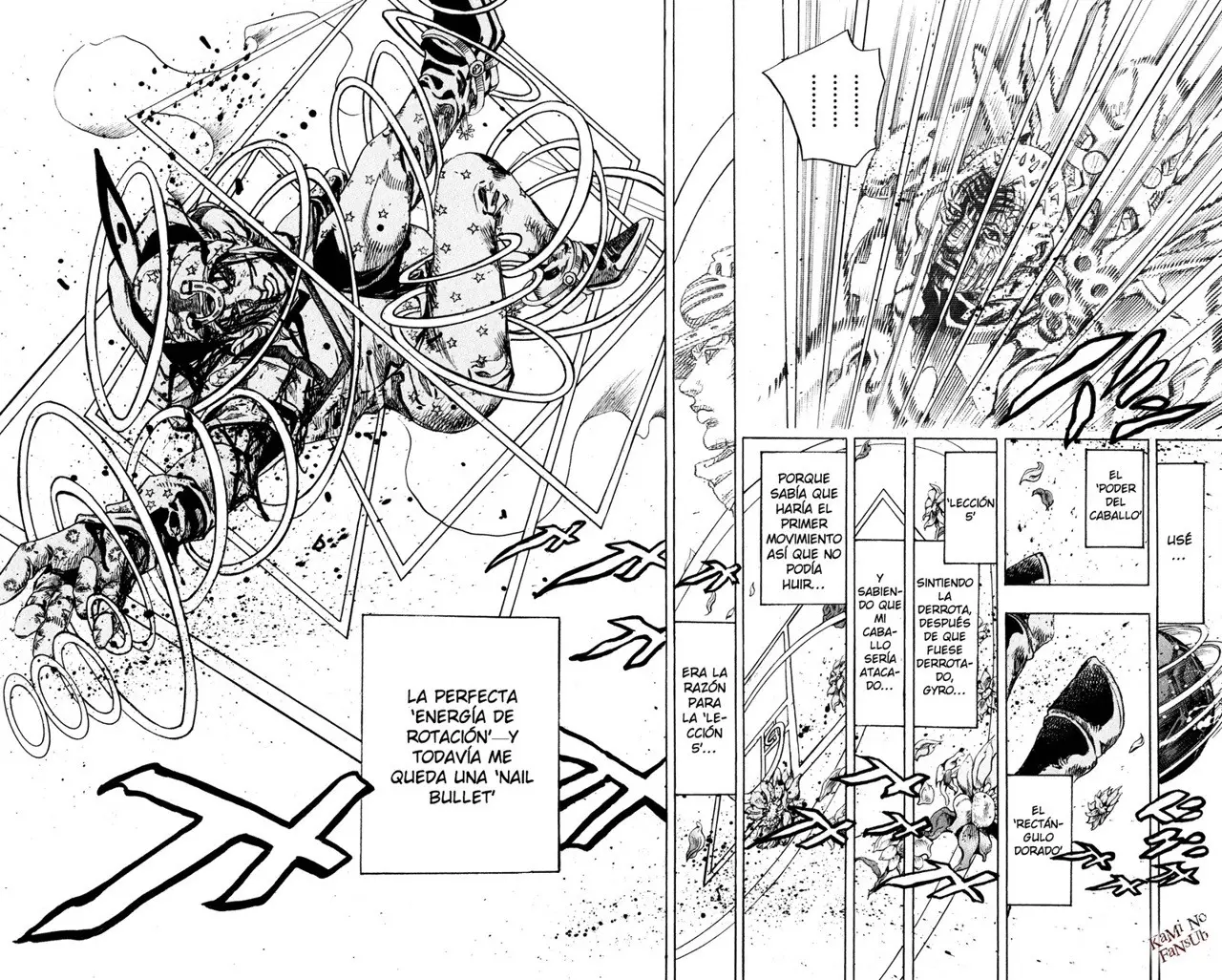 JoJo’s Bizarre Adventure – Parte 7: Steel Ball Run capítulo 85, página 32