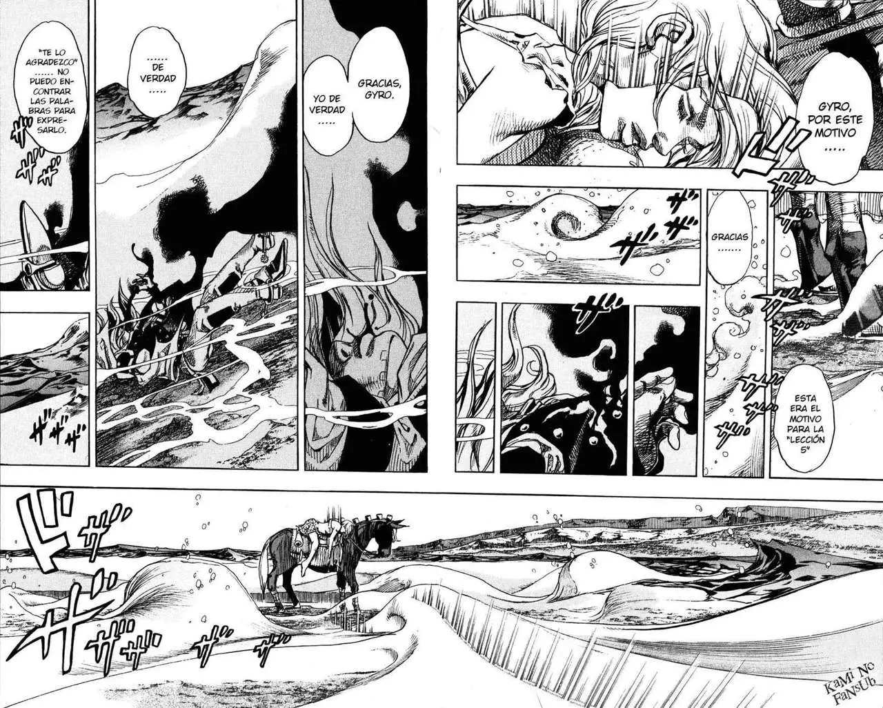 JoJo’s Bizarre Adventure – Parte 7: Steel Ball Run capítulo 86, página 3
