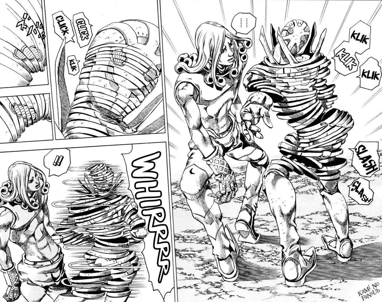 JoJo’s Bizarre Adventure – Parte 7: Steel Ball Run capítulo 86, página 22