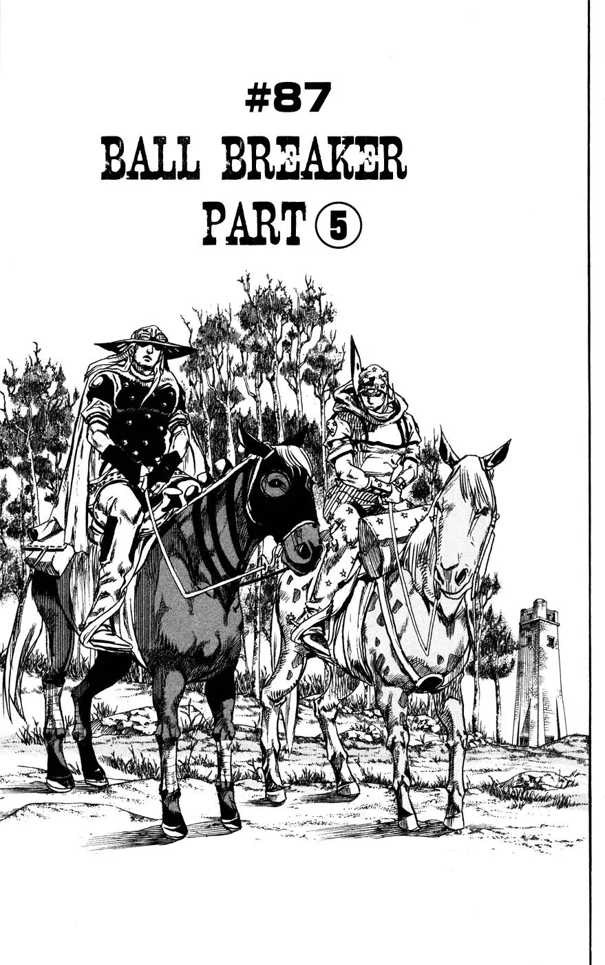 JoJo’s Bizarre Adventure – Parte 7: Steel Ball Run capítulo 87, página 2