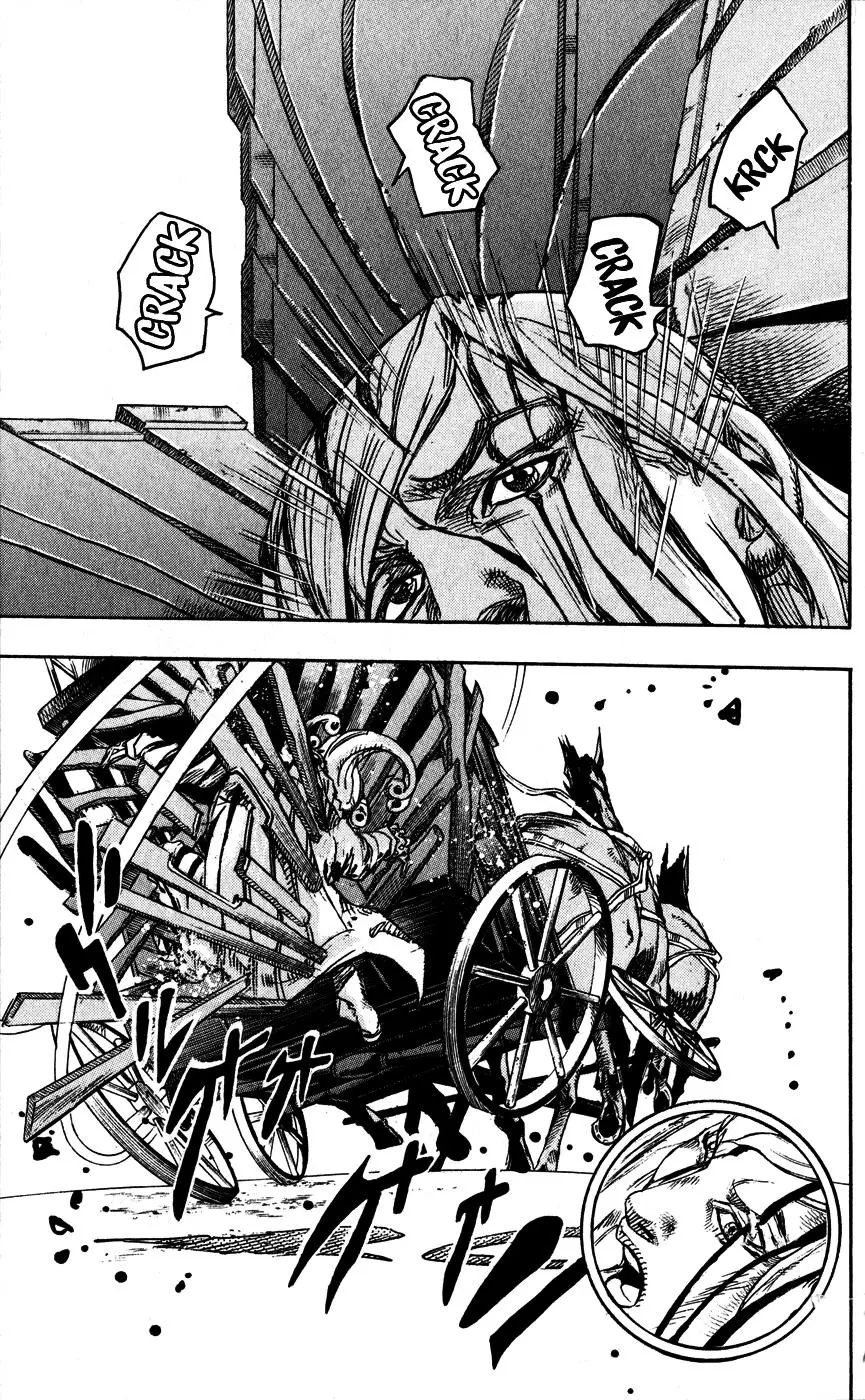 JoJo’s Bizarre Adventure – Parte 7: Steel Ball Run capítulo 87, página 17