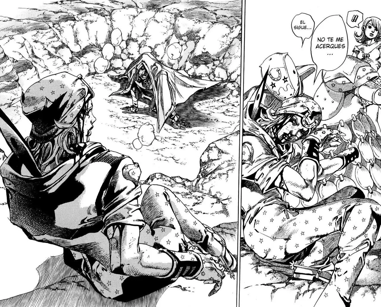 JoJo’s Bizarre Adventure – Parte 7: Steel Ball Run capítulo 87, página 34