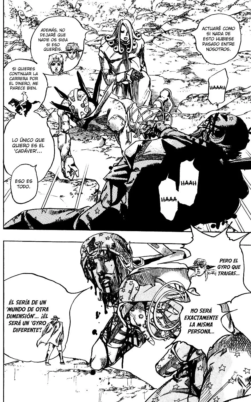 JoJo’s Bizarre Adventure – Parte 7: Steel Ball Run capítulo 88, página 11
