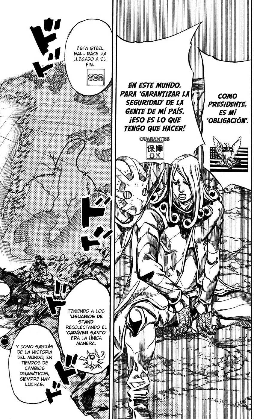 JoJo’s Bizarre Adventure – Parte 7: Steel Ball Run capítulo 88, página 16