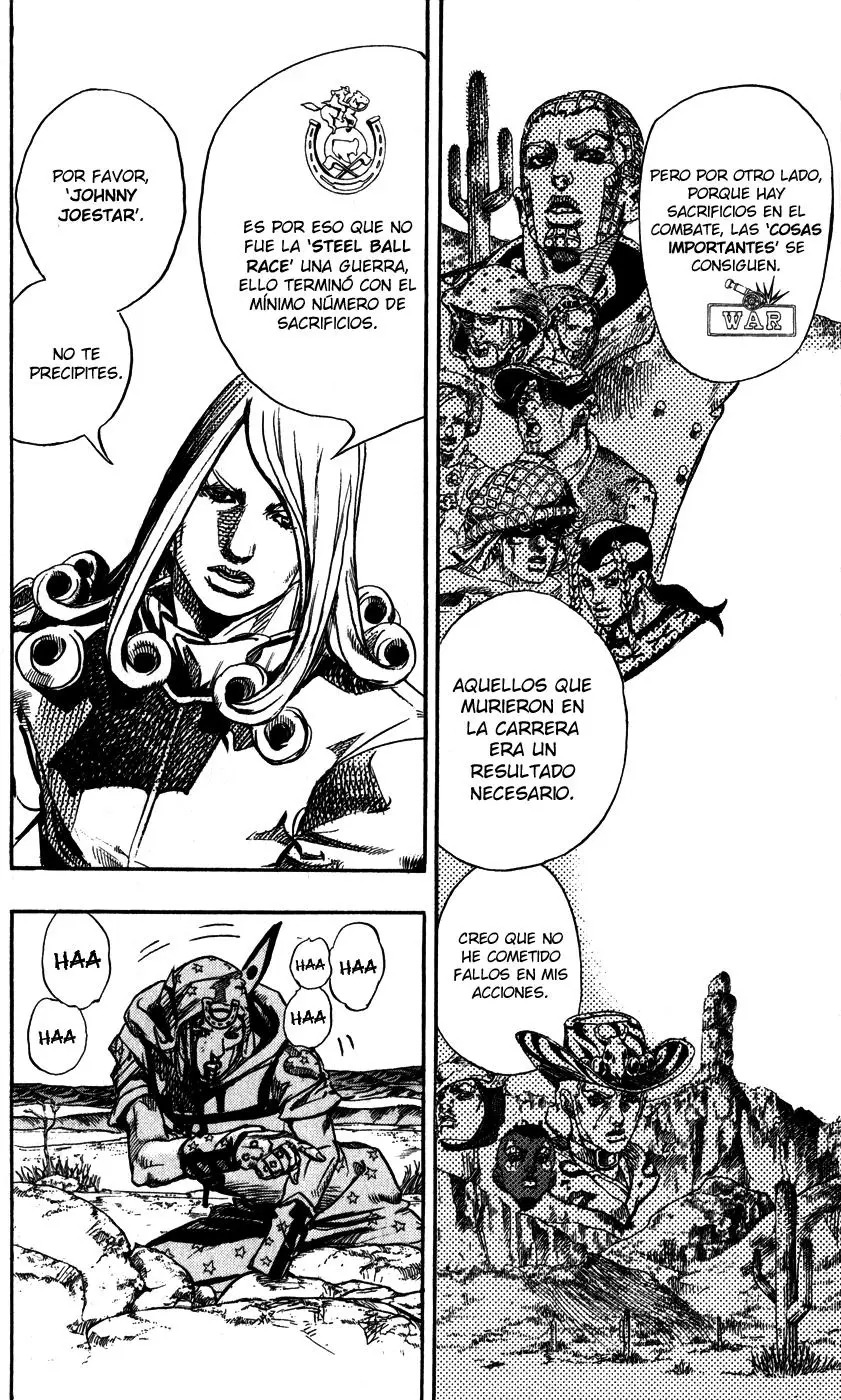 JoJo’s Bizarre Adventure – Parte 7: Steel Ball Run capítulo 88, página 17
