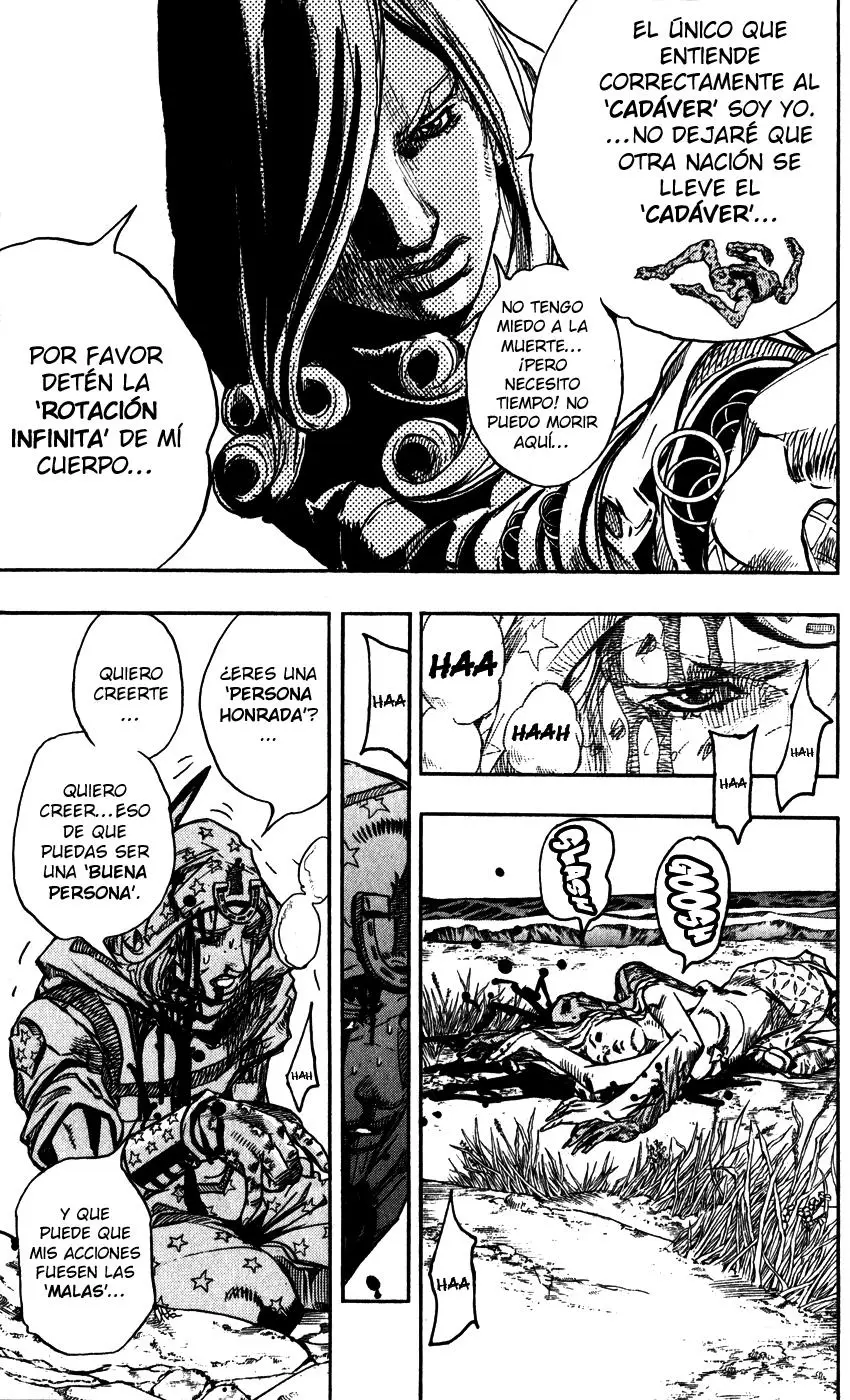 JoJo’s Bizarre Adventure – Parte 7: Steel Ball Run capítulo 88, página 18