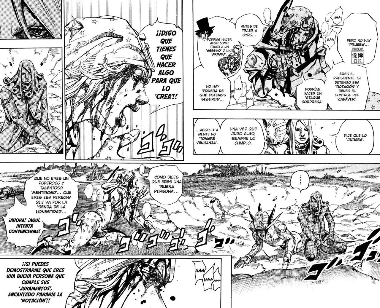 JoJo’s Bizarre Adventure – Parte 7: Steel Ball Run capítulo 88, página 19