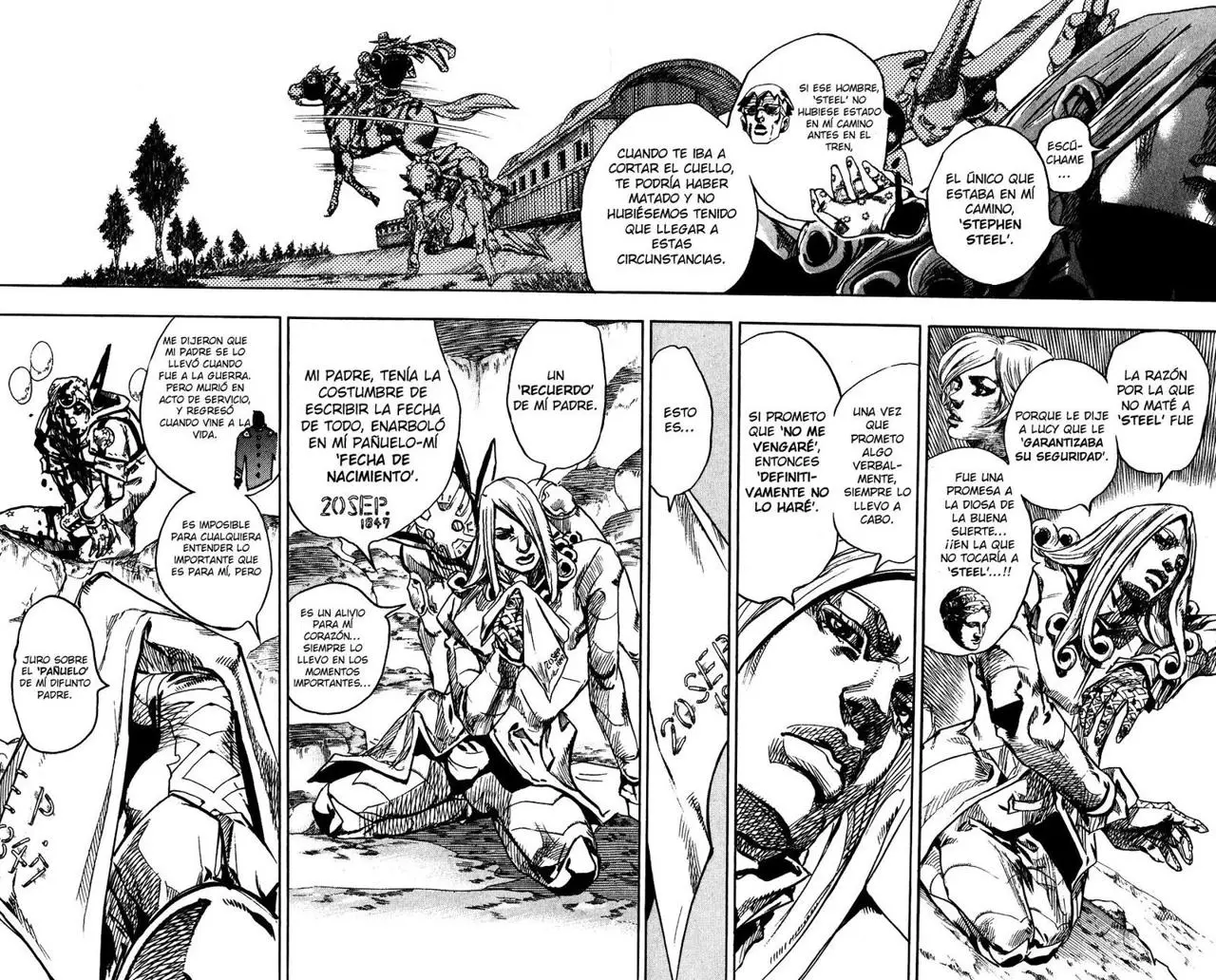 JoJo’s Bizarre Adventure – Parte 7: Steel Ball Run capítulo 88, página 24