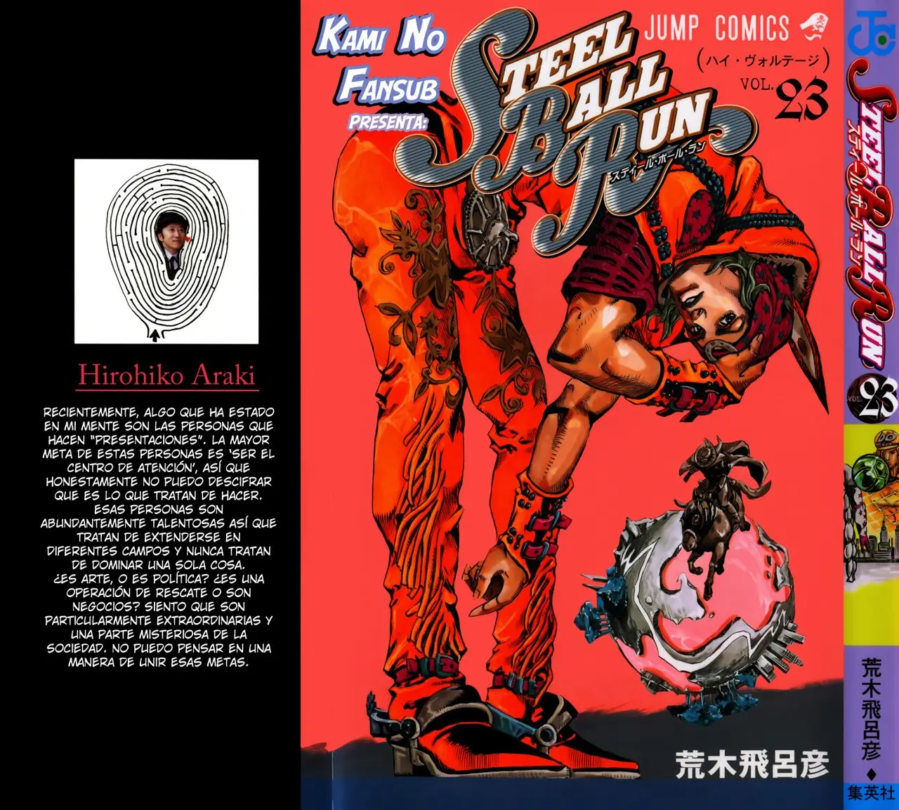 JoJo’s Bizarre Adventure – Parte 7: Steel Ball Run capítulo 89, página 1