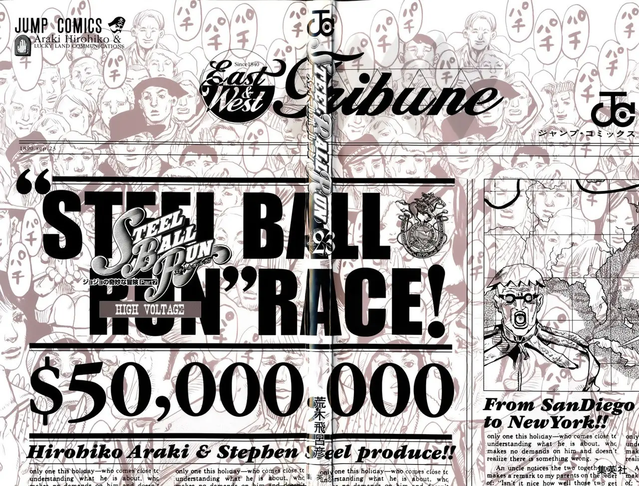 JoJo’s Bizarre Adventure – Parte 7: Steel Ball Run capítulo 89, página 2