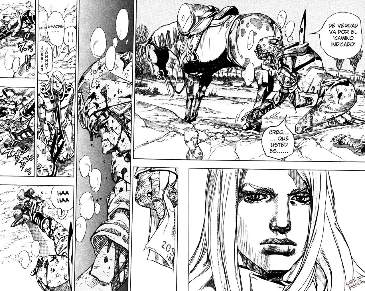 JoJo’s Bizarre Adventure – Parte 7: Steel Ball Run capítulo 89, página 8