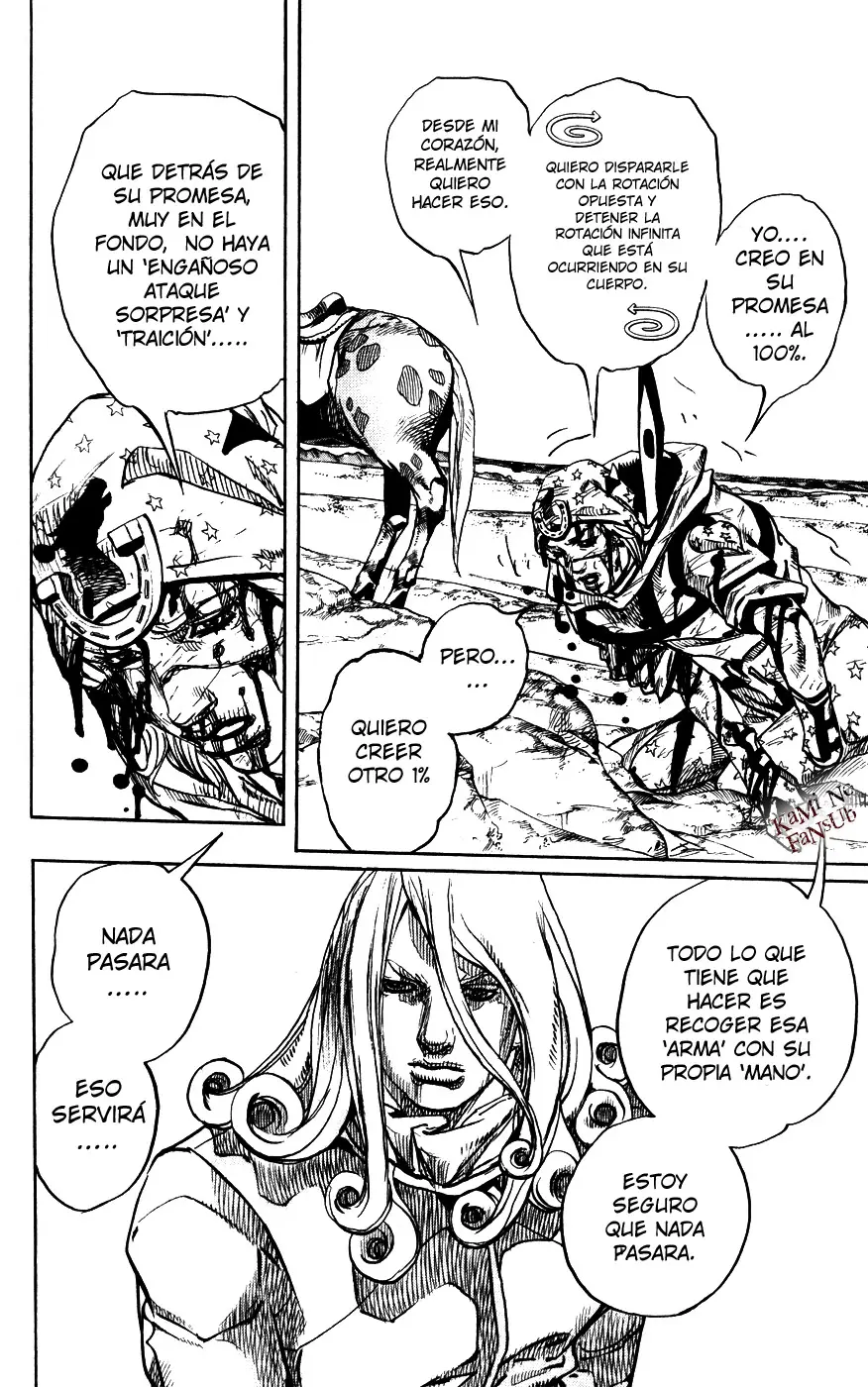 JoJo’s Bizarre Adventure – Parte 7: Steel Ball Run capítulo 89, página 14