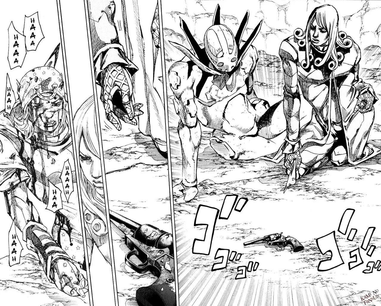 JoJo’s Bizarre Adventure – Parte 7: Steel Ball Run capítulo 89, página 16