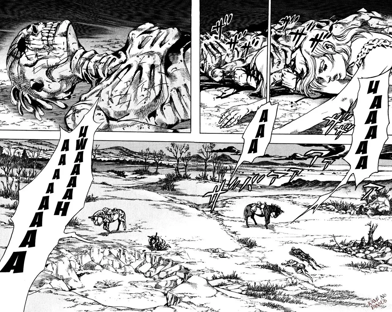 JoJo’s Bizarre Adventure – Parte 7: Steel Ball Run capítulo 89, página 35