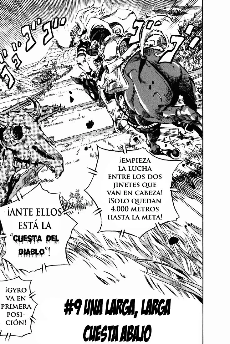 JoJo’s Bizarre Adventure – Parte 7: Steel Ball Run capítulo 9, página 2