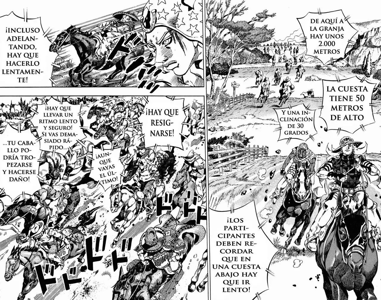 JoJo’s Bizarre Adventure – Parte 7: Steel Ball Run capítulo 9, página 3