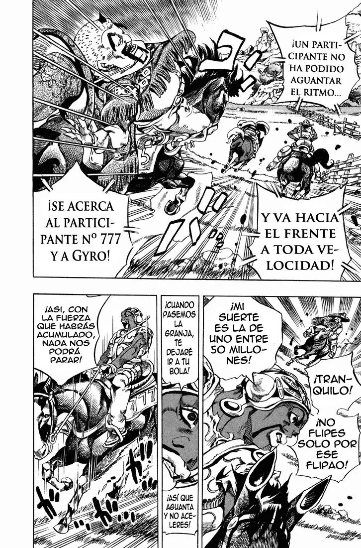 JoJo’s Bizarre Adventure – Parte 7: Steel Ball Run capítulo 9, página 6